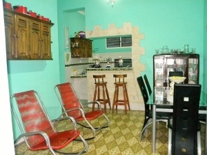 Casa Azul - Vedado Havana Casa Particular Rental Room (Kitchen)