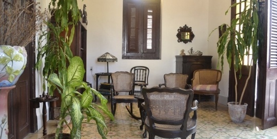 Casa Particular Carlos y Julio Vedado Havana Cuba (Shared living Area)