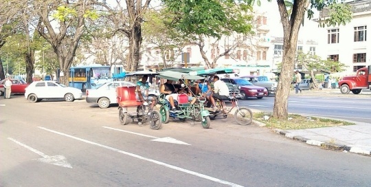 bicitaxis havana vedado