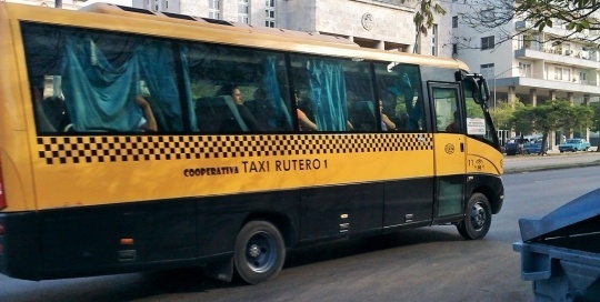 communal bus havana cuba