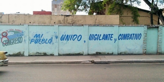 more propaganada and wall posters havana vedado