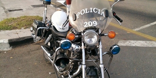 police motocycles havana vedado