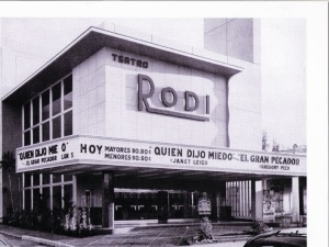 Teatro Rodi (Now called Mella) Linea Street, Vedado, La Habana