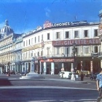 Prado y Neptuno, Hotel Telégrafo, La Habana, Ca. 1955