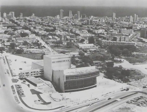 Teatro Nacional de Cuba, under construction, 1959, La Habana